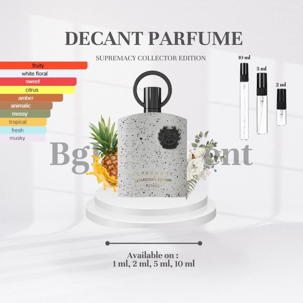 Decant Parfum Supremacy Collector Edition