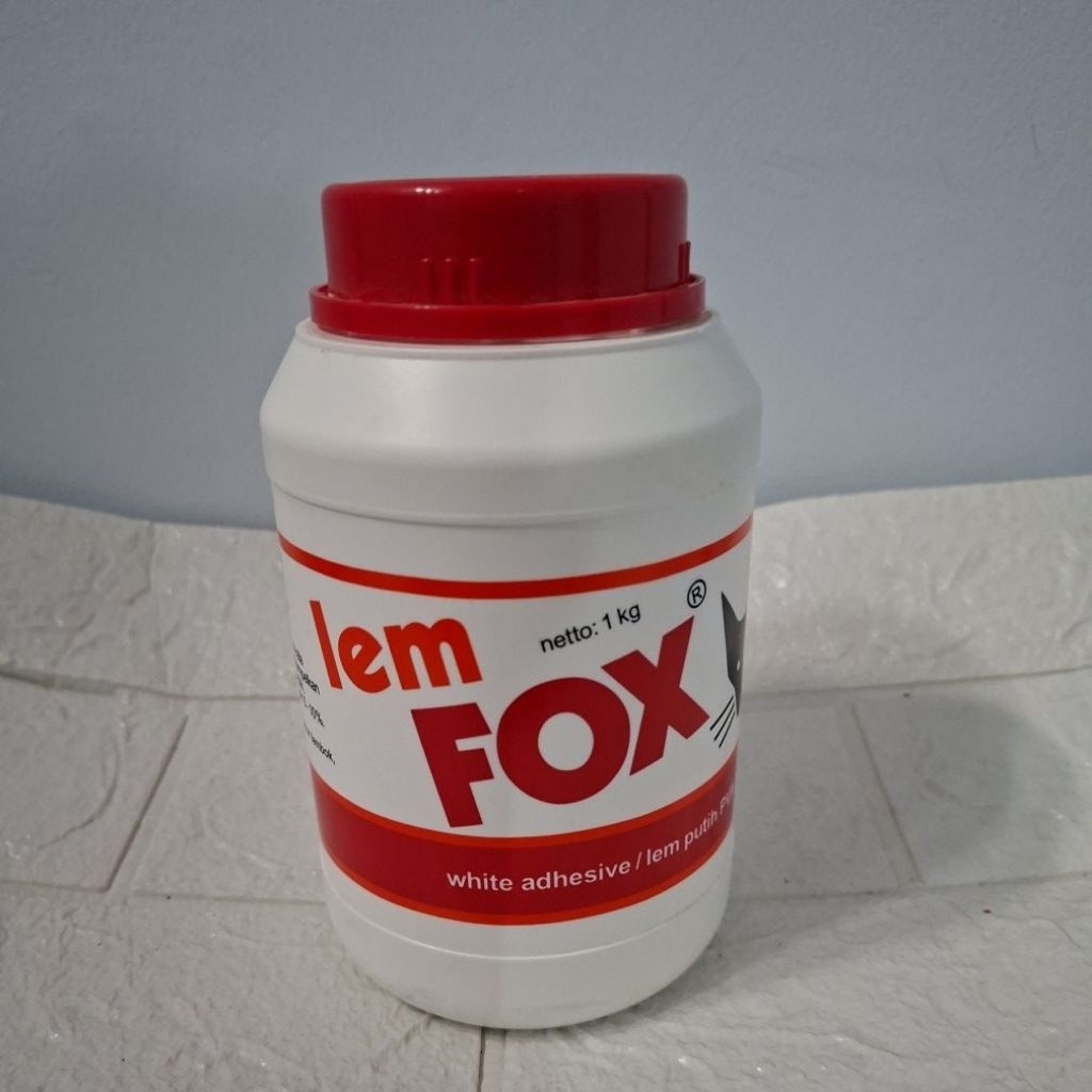 lem fox putih 1kg, lem kayu