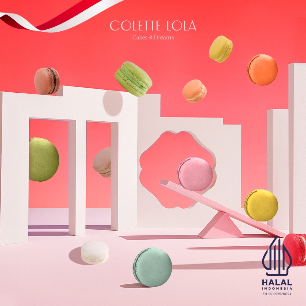 

Colette Lola Mixed Macarons - 12 pcs