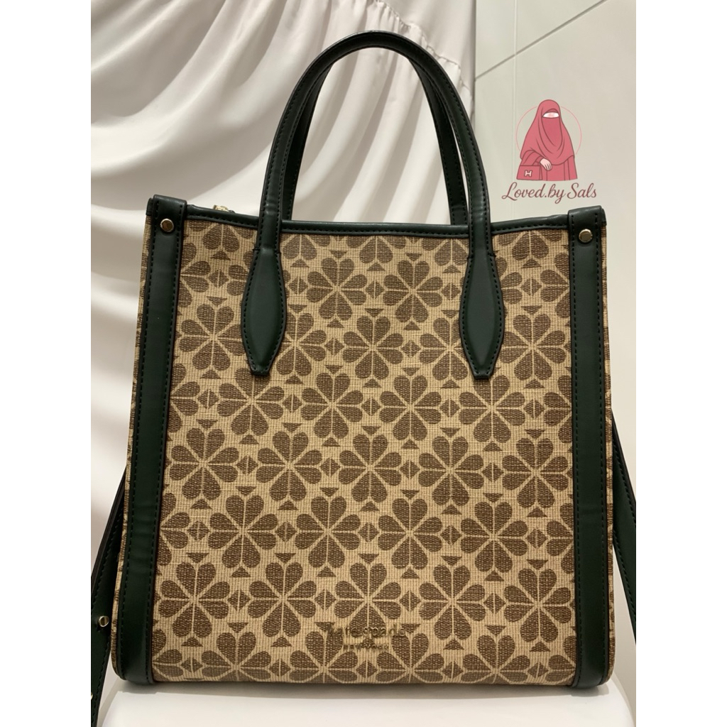 (Preloved) Kate Spade New York – Spade Flower Jacquard Tote