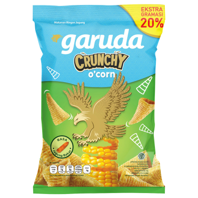 

garuda Crunchy O'corn Roasted Jagung Bakar 84 g