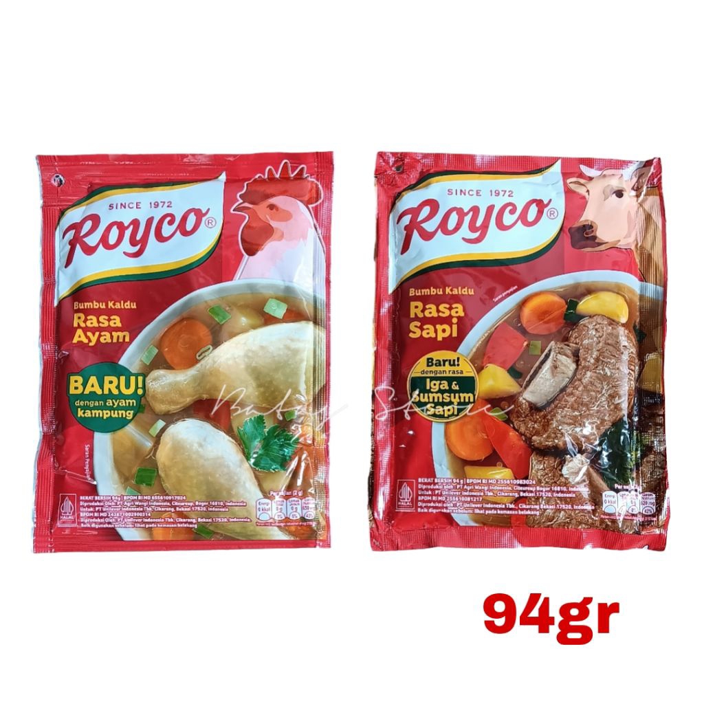 

Royco Kaldu Ayam & Sapi 94gr • Bumbu Gurih Masakan Lezat