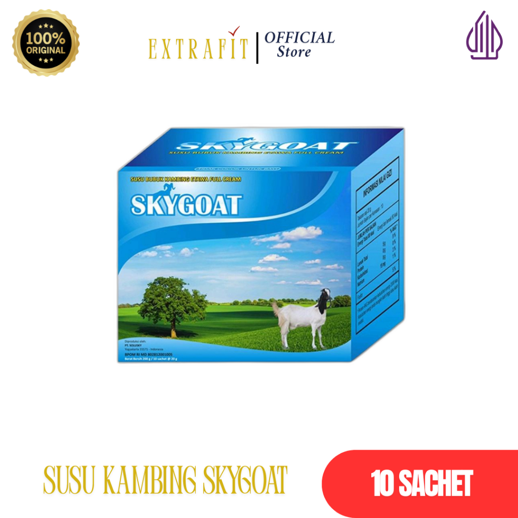 

Sky Goat Susu Kambing Etawa Bubuk Full Cream / Susu Bubuk Full Cream