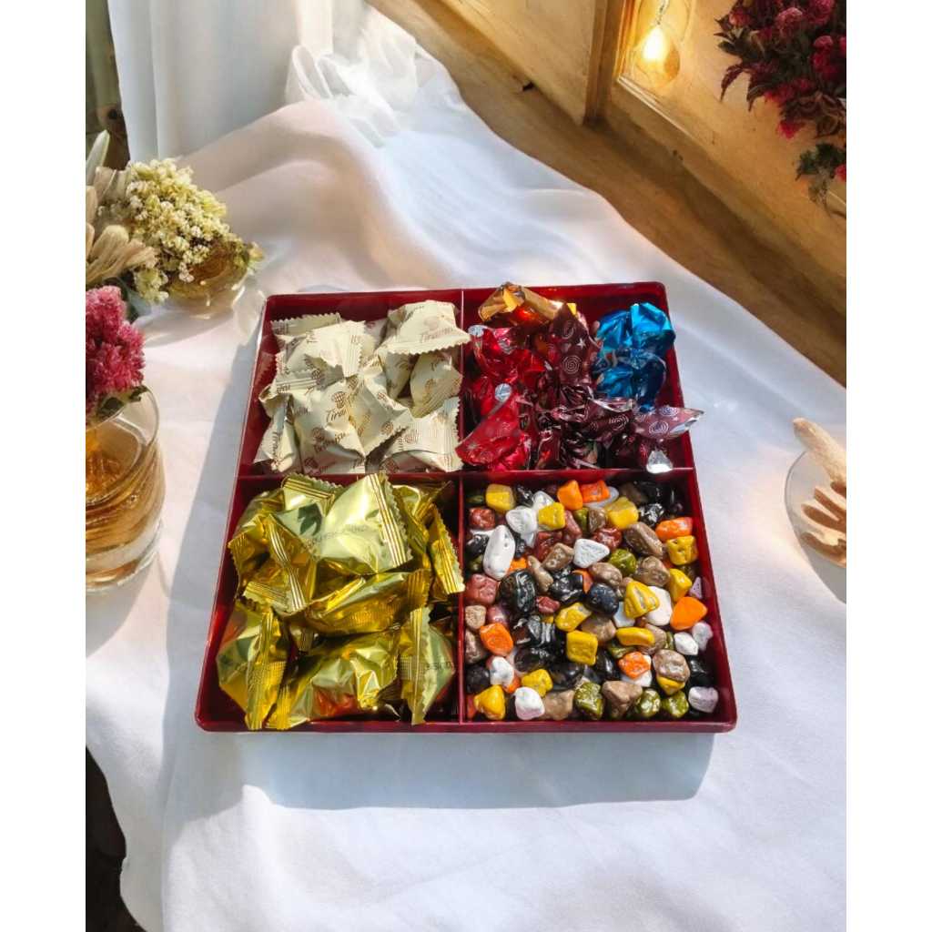 

Paket Gift Al-Bait Cokelat | Hampers Premium Cokelat | Cokelat kerikil, truffle, alessio