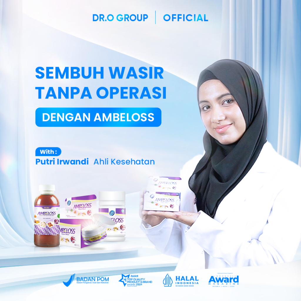 Ambeloss - Kapsul, Madu, Salep Wasir Herbal Solusi Ampuh Sembuhkan Wasir BPOM Approved