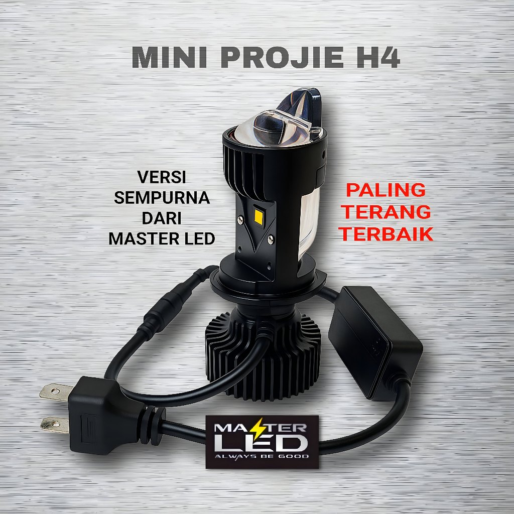 LAMPU LED MINI PROJIE BILED PROJECTOR  MOBIL MOTOR H4 MASTER LED MP35L