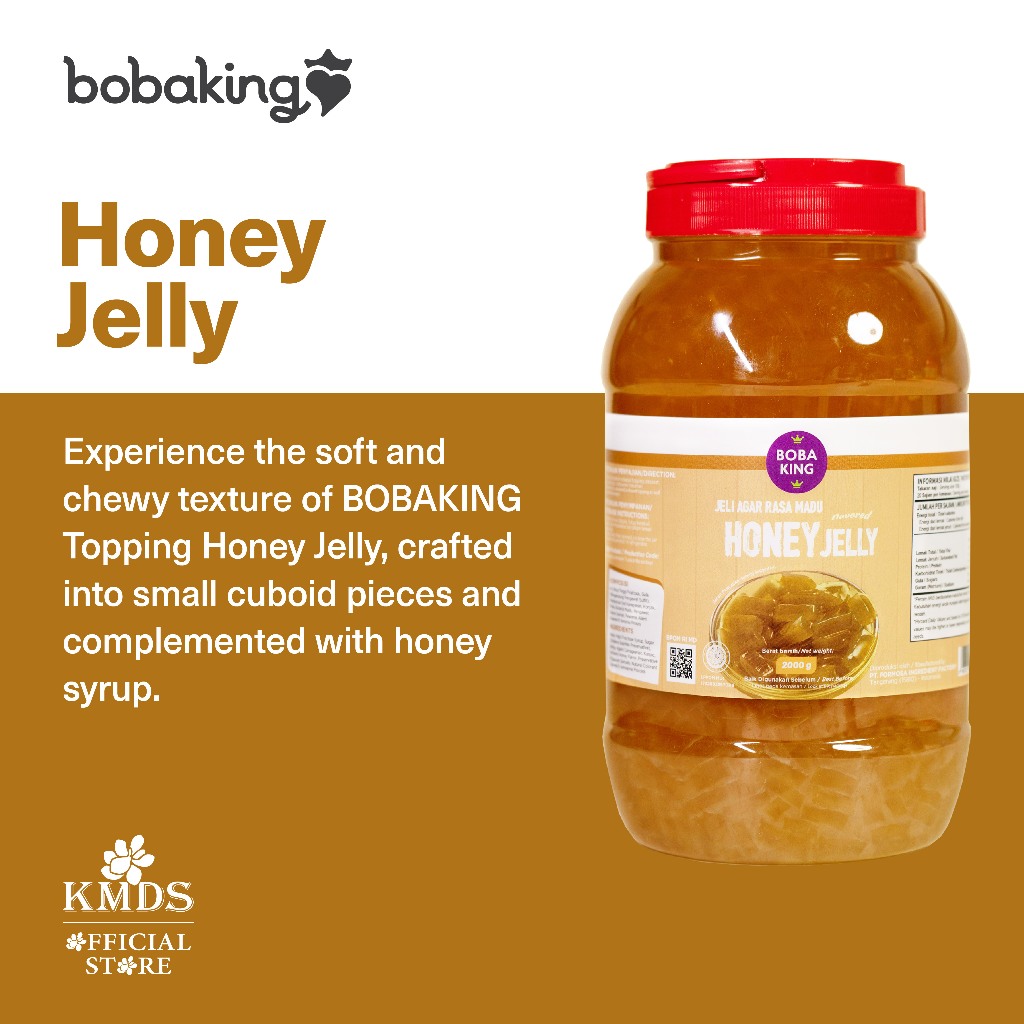 

BOBAKING HONEY JELLY 2KG/2000GR