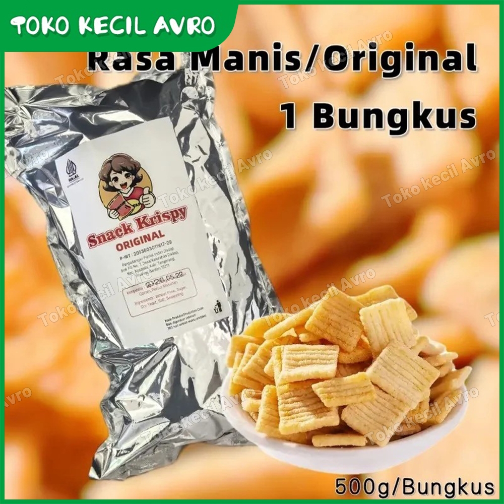 

Keripik Guoba Kembung Krispy - 500g per Bungkus | Rasa Pedas & Manis | Camilan Enak