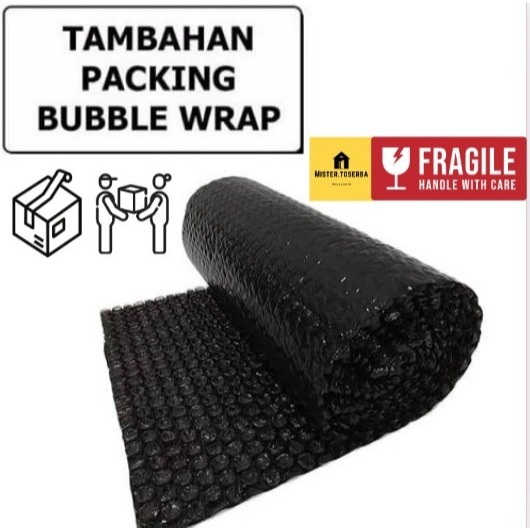 

Tambahan Packing Bubble Wrap Tebal / Bubble Wrap EXTRA Tambah Tambahan Packing Pengemasan Aman Packing Tebal