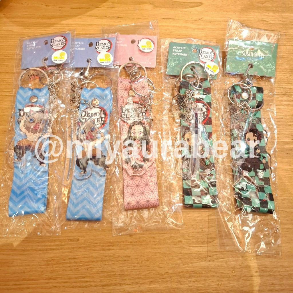Demon Slayer x Tom Sushi Sushi Tei Group Keychain