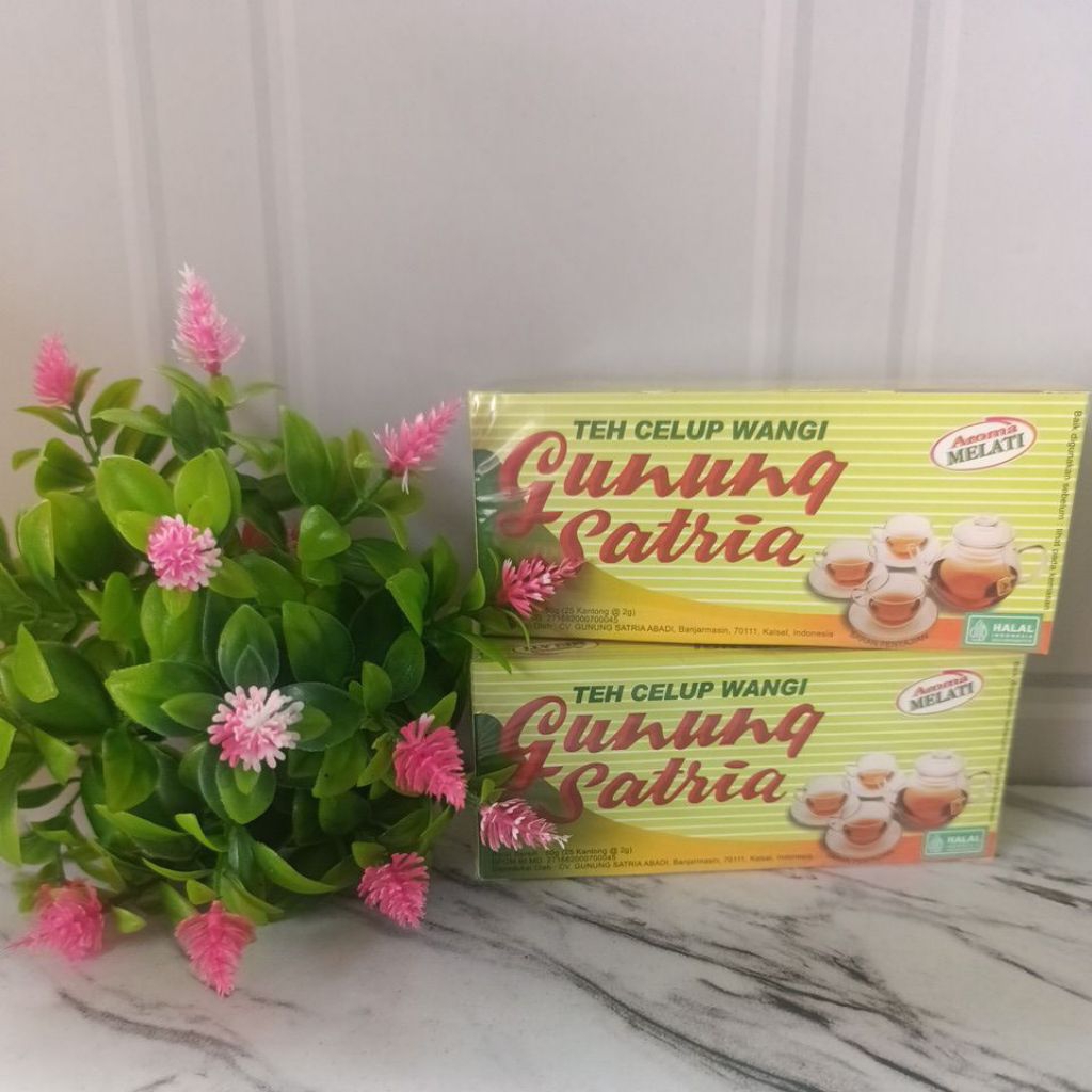 

Teh Celup Gunung Satria Melati Khas Kalimantan 50gr
