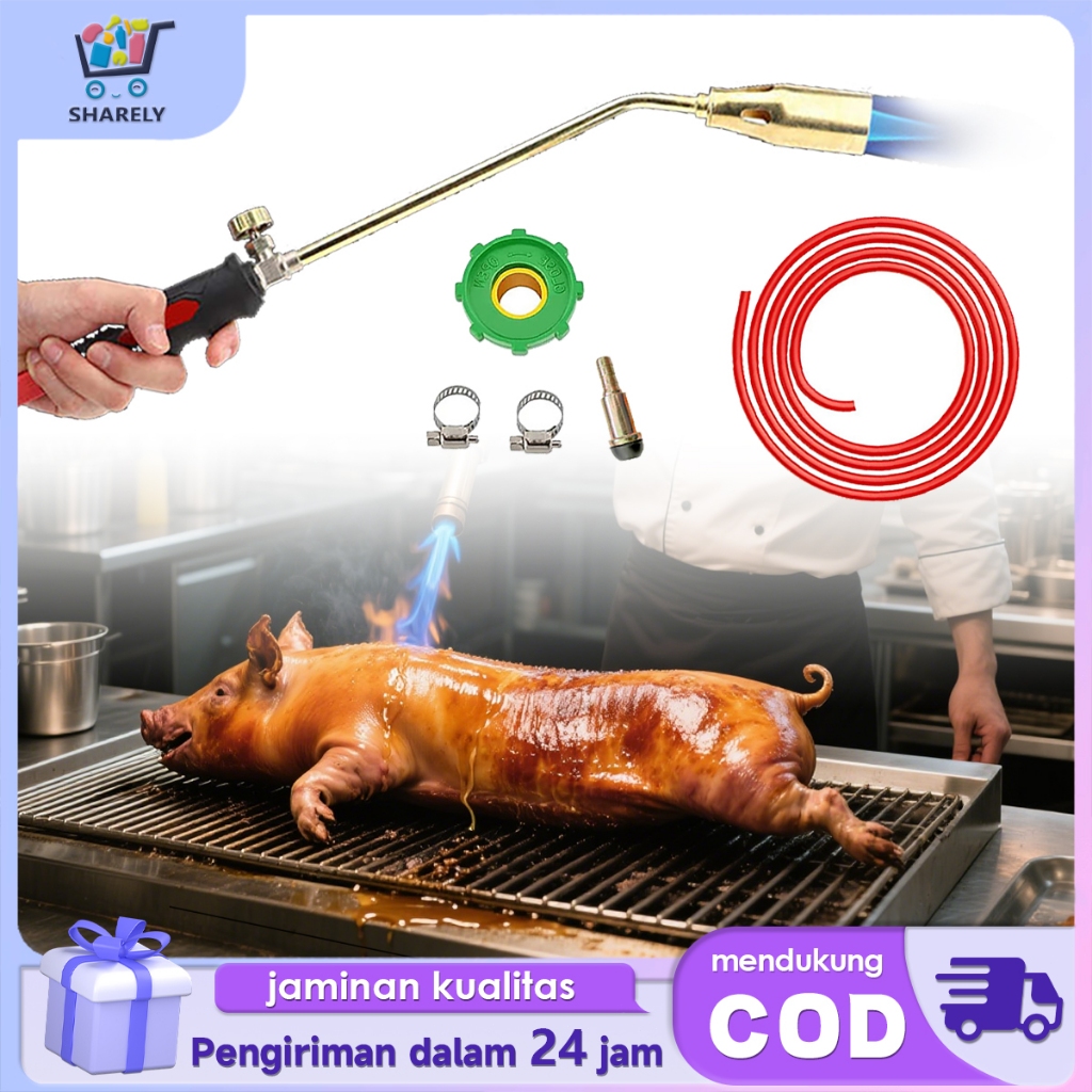 Kompor Tikus 1 Set Kompor Bakar Tikus Gas Torch Kompor Blower Las Alat Bakar Heating Torch