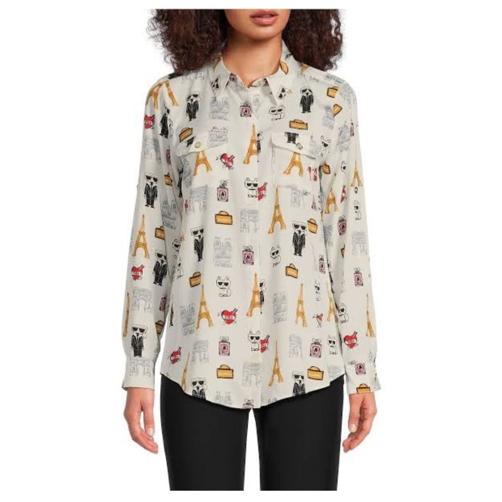 Karl Lagerfeld Whimsical Blouse