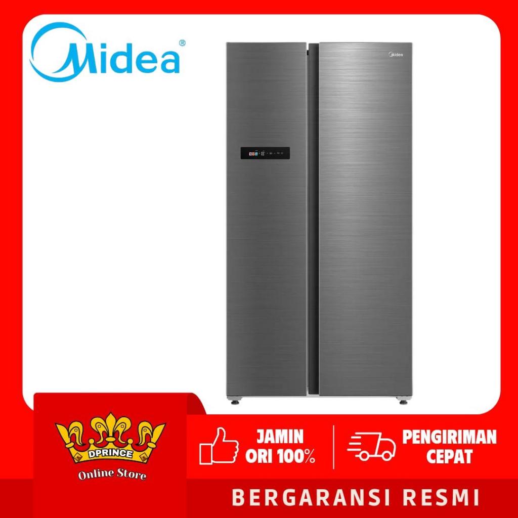 MIDEA Kulkas Side By Side | Kapasitas 548 Liter