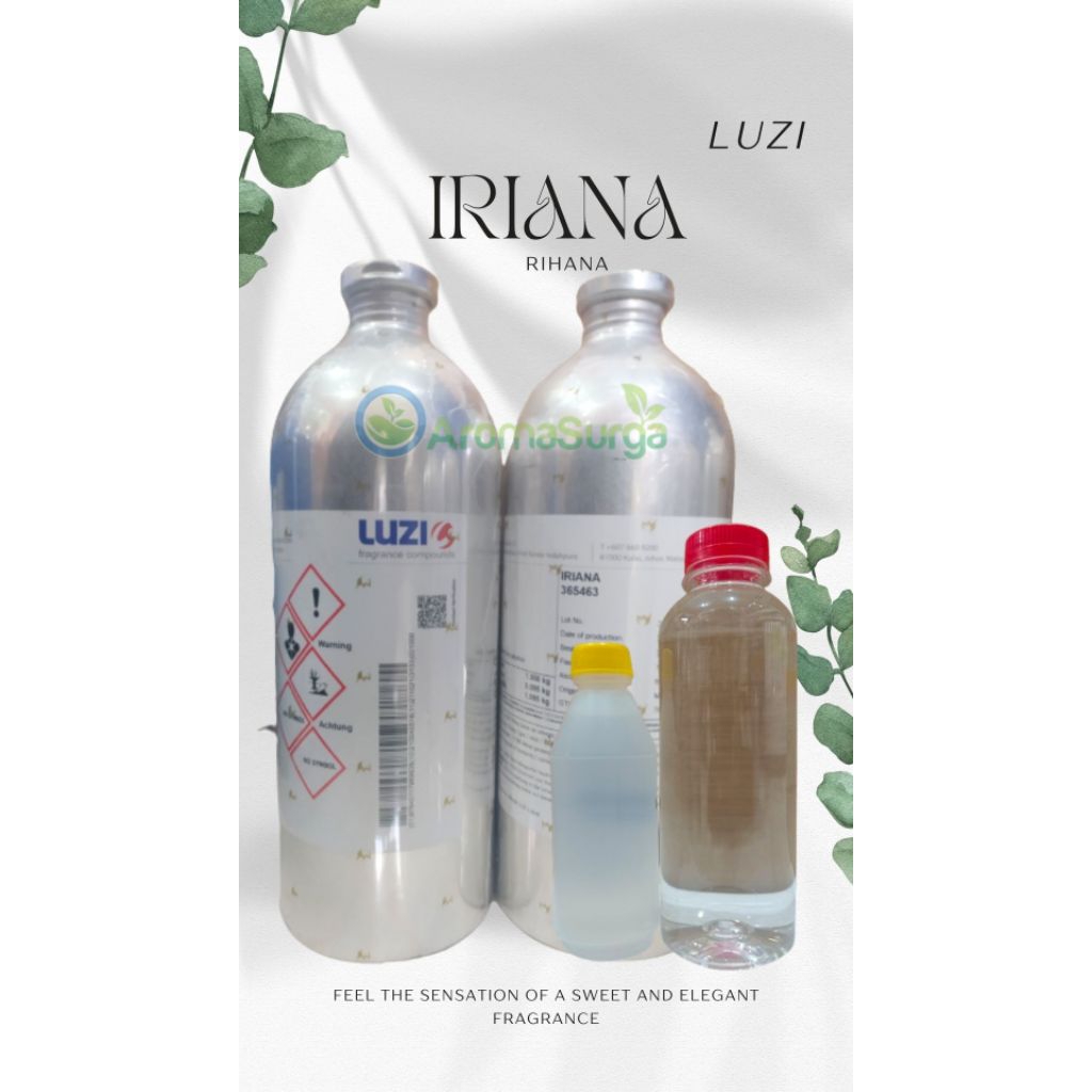 IRIANA LUZI | BIBIT PARFUM LUZI 100% ASLI