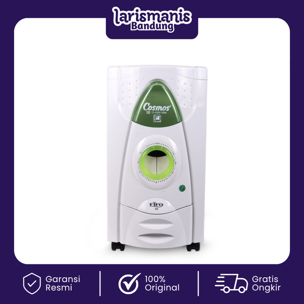 Cosmos Rice Box 18-FIFO Tempat Penyimpan Beras 18 KG