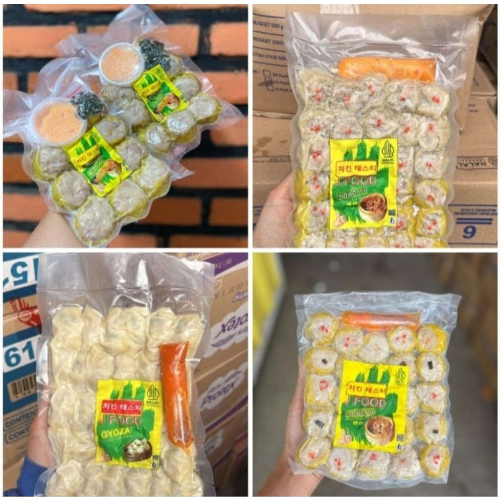 

frozeen Dimsum ayam mini halal isi 30Pcs free chili oil frozeen food