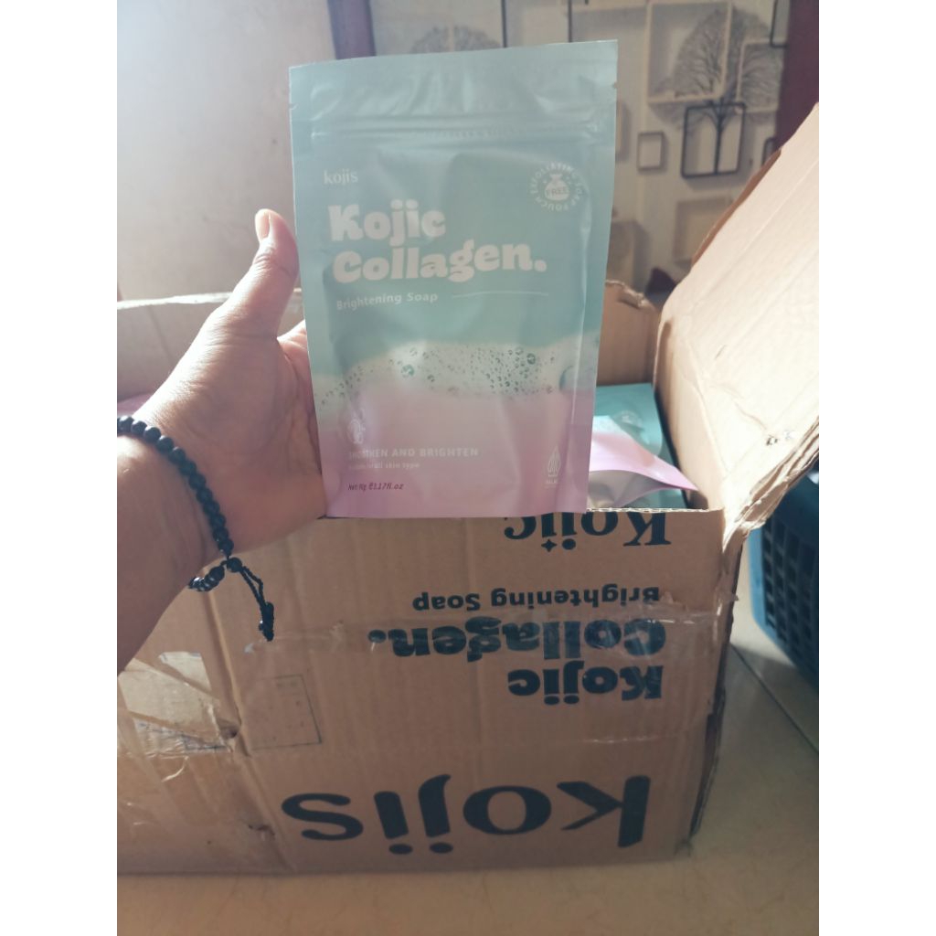 [Ready Stock][BPOM]Kojis Kojic Collagen Brightening Soap 90g