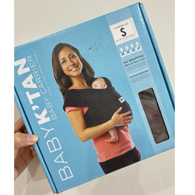 Preloved Baby K'tan Baby Carrier Denim Original Gendongan Bayi Bekas Bahan Kain Biru Multifungsi Cuk