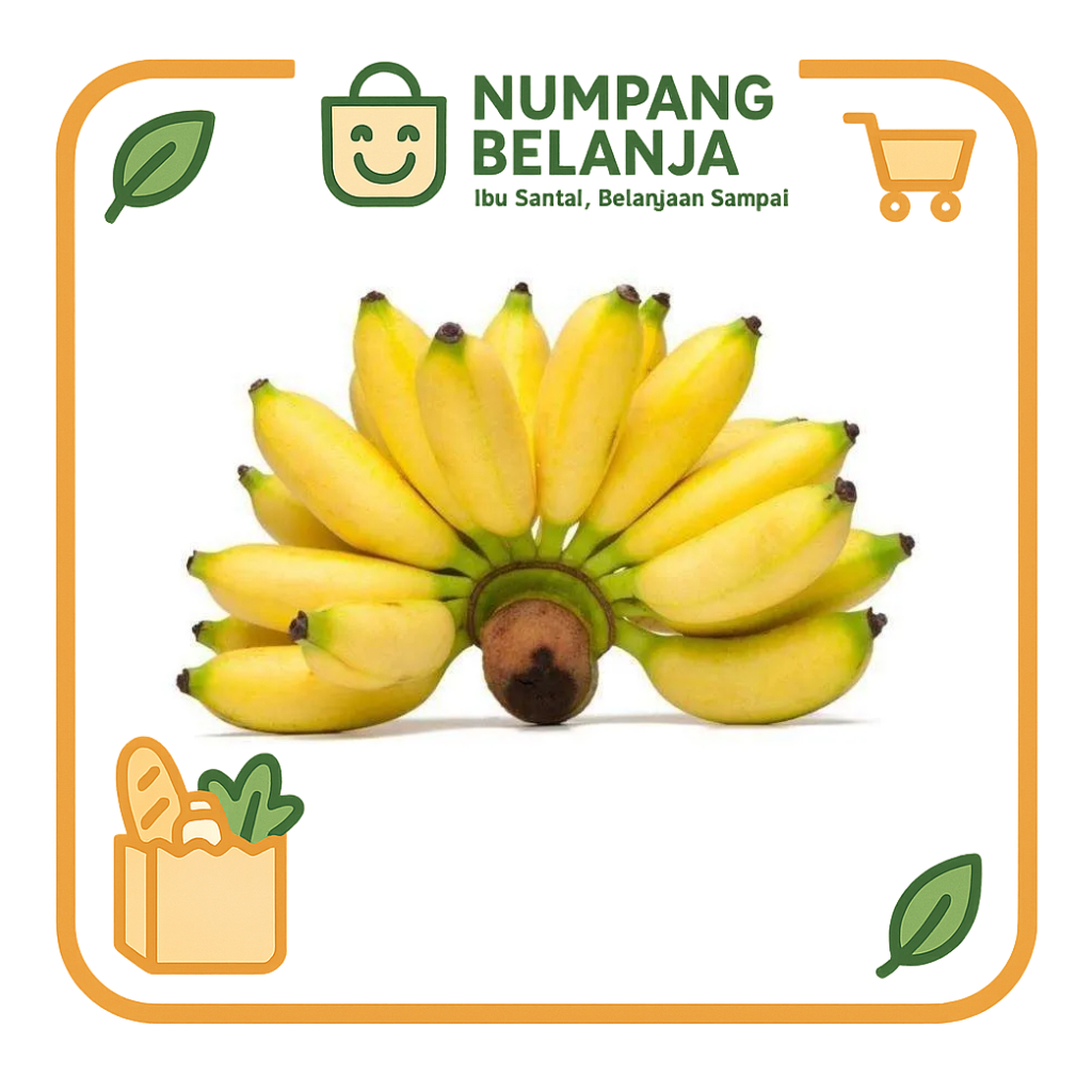 

pisang lampung buah fresh [1 sisir]