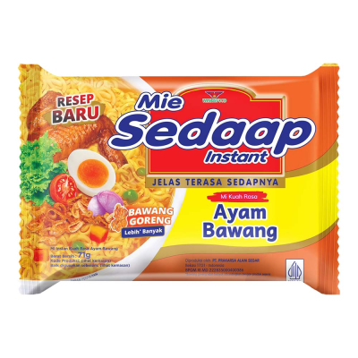 

Sedaap Mi Instan Ayam Bawang 70 g