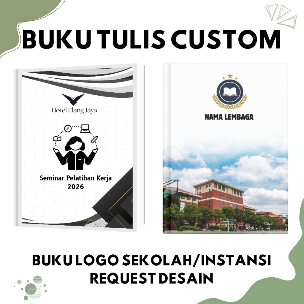 

Cetak Buku Tulis Custom untuk Promosi, Kebutuhan Sekolah dan Souvenir