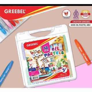 

GREEBEL Crayon Kids Oil Pastel /crayon Sekolah Anak & Professional Non Toxic 48 warna,55 warna,72 warna