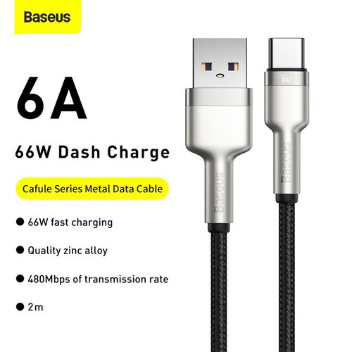 BASEUS CAFULE  USB TO TYPE C 66W 1M