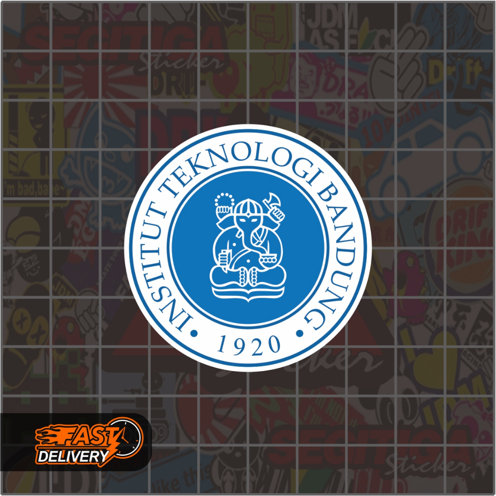 

Sticker Universitas ITB Institut Teknologi Bandung Ukuran 5 x 5 Cm