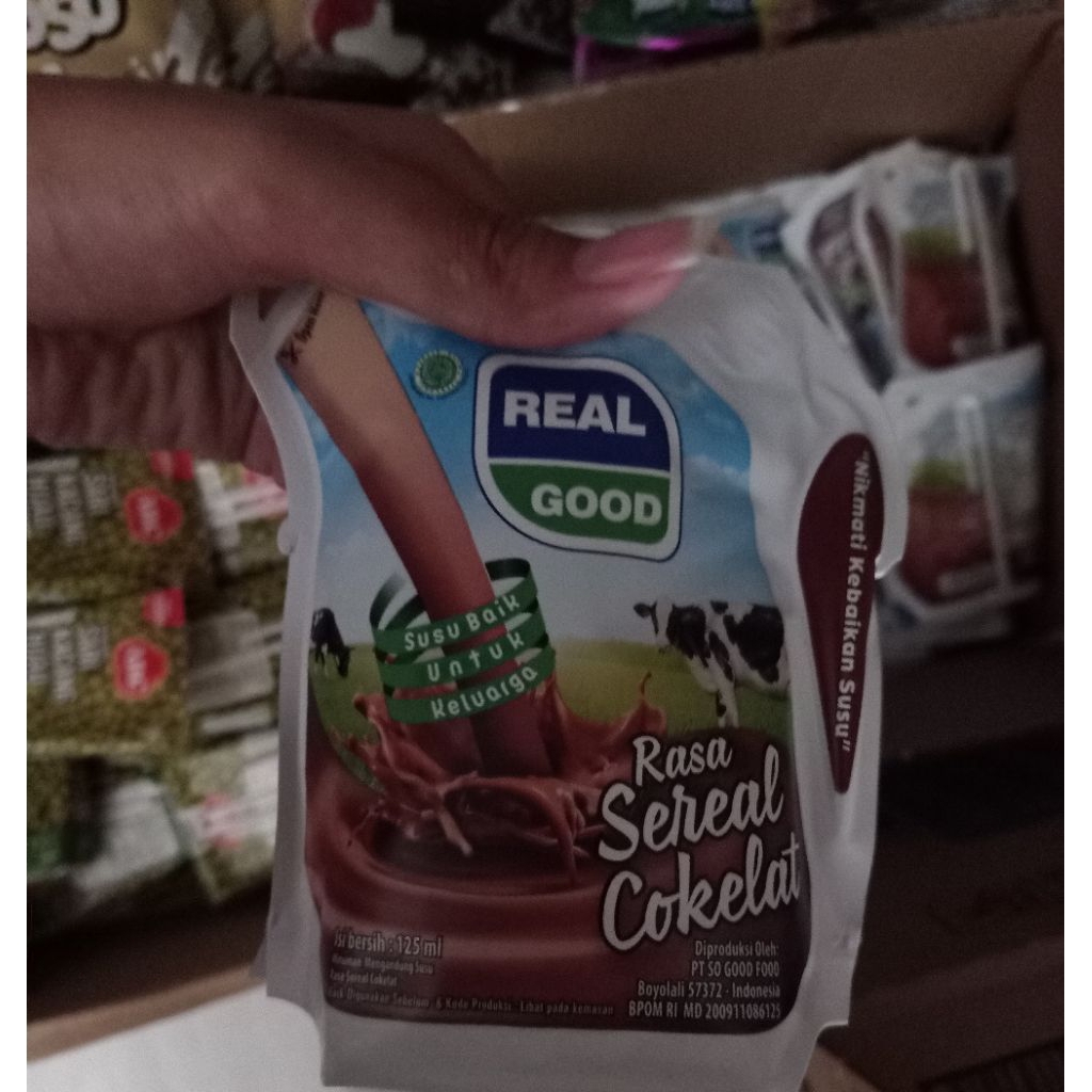 

Susu Real Good Cokelat 125ml