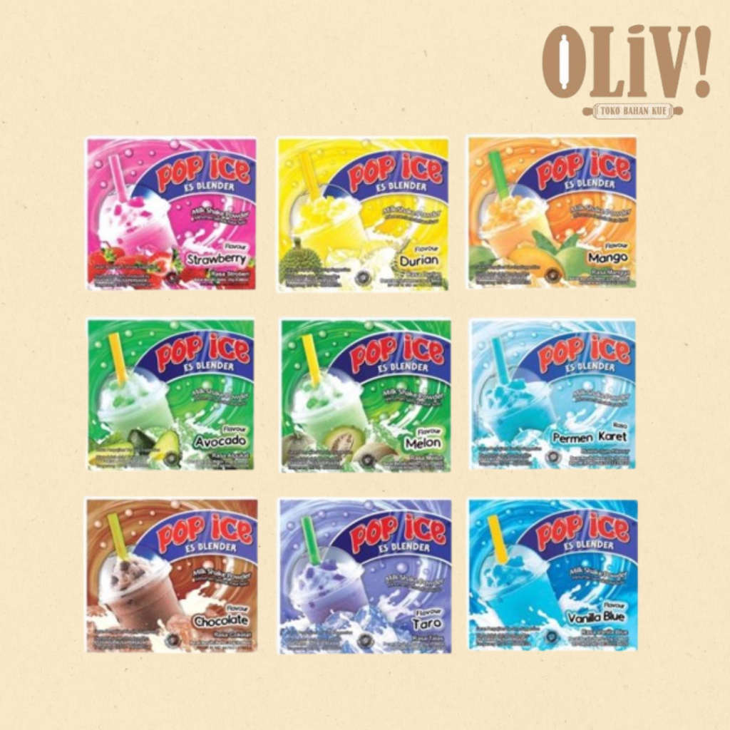 

Pop Ice Kemasan 23gr (1 renteng isi 10 sachet)