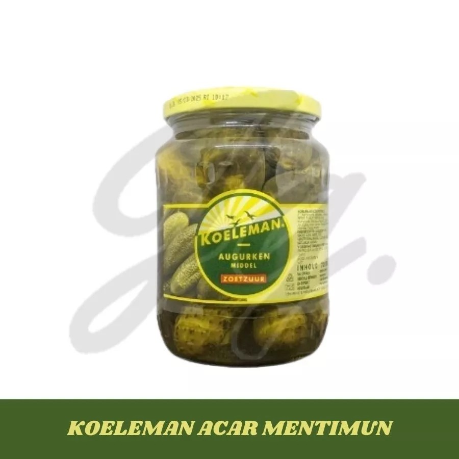

Acar Mentimun / Dill Gerkins / Dill Gerkins Pickles Koeleman 720gr