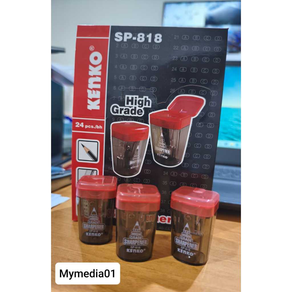 

RAUTAN PENSIL KENKO SP-818 SHARPENER KENKO GROSIR 1 PACK ( ISI 24 PCS) TERMURAH
