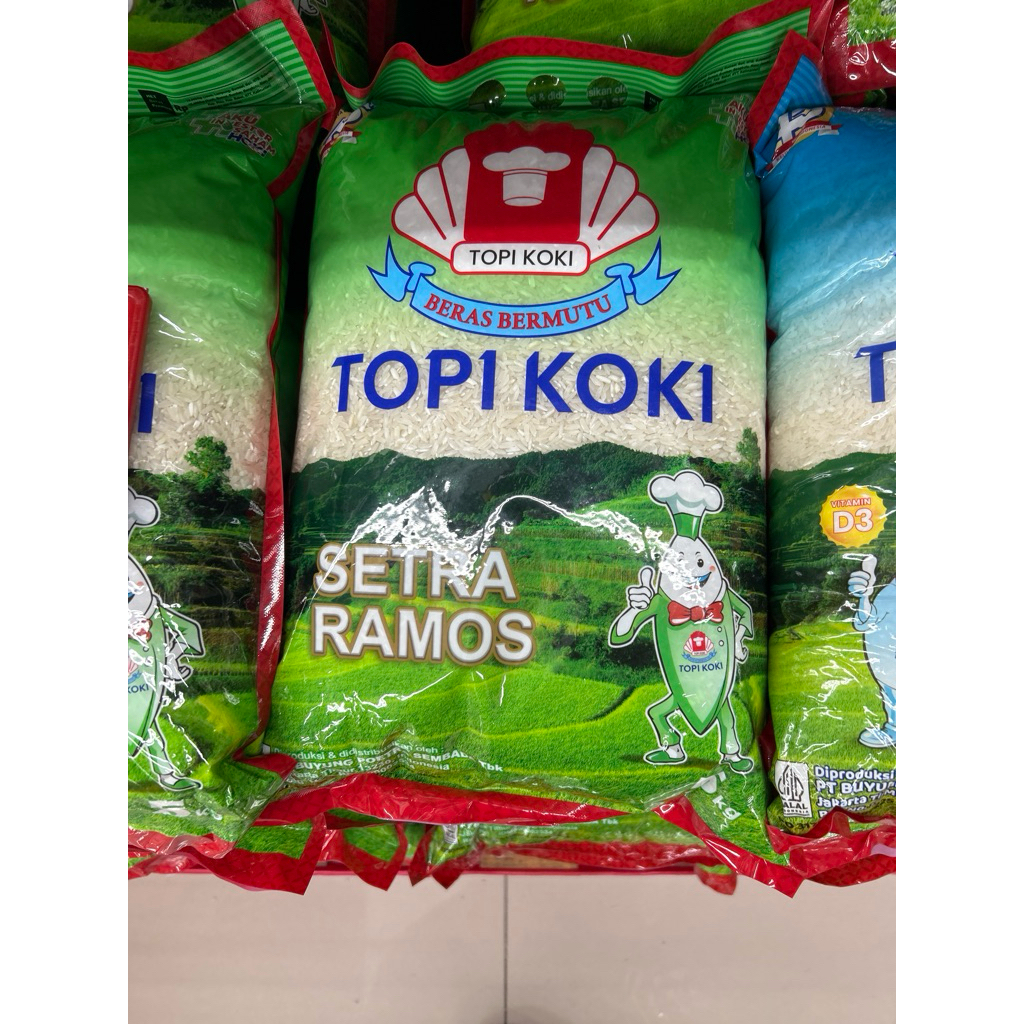 

TOPI KOKI beras premium 5kg setra ramos