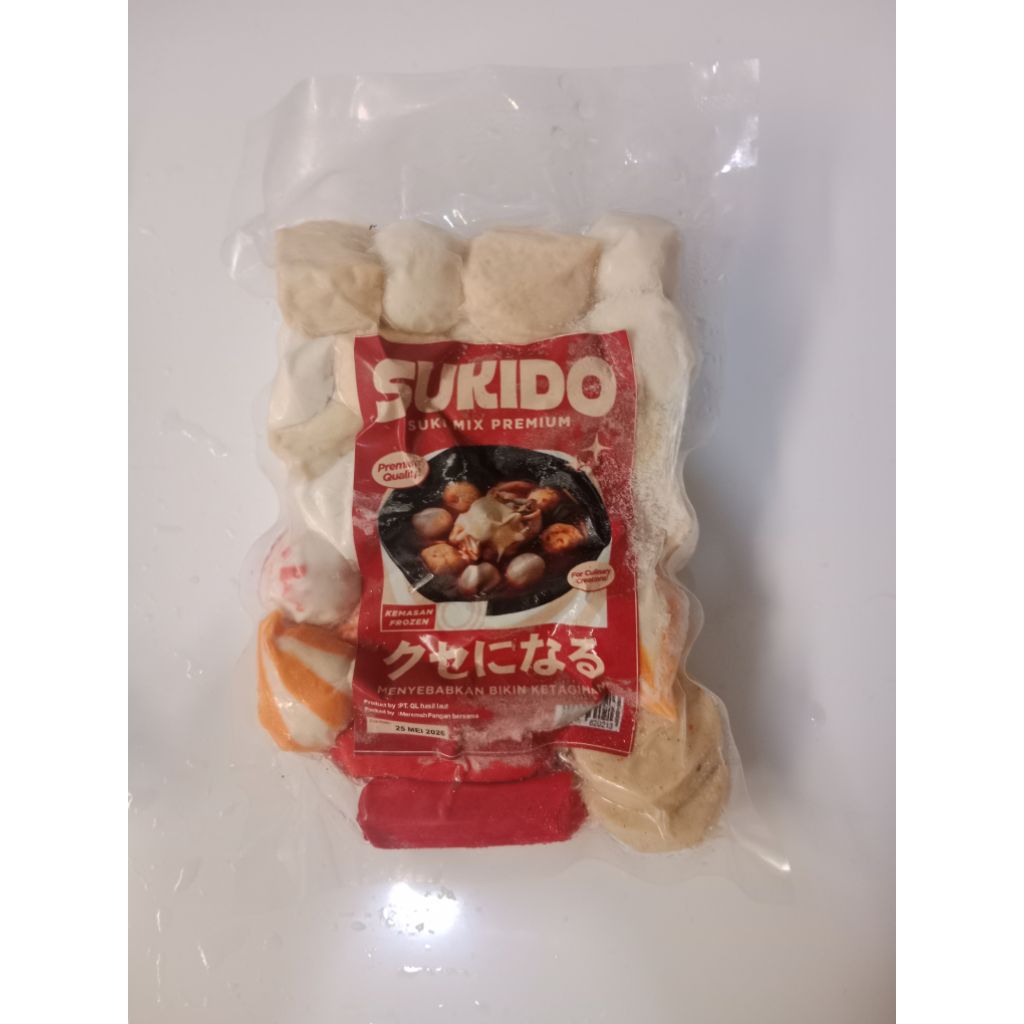 

Sukido steamboat suki curah mix premium 400gr