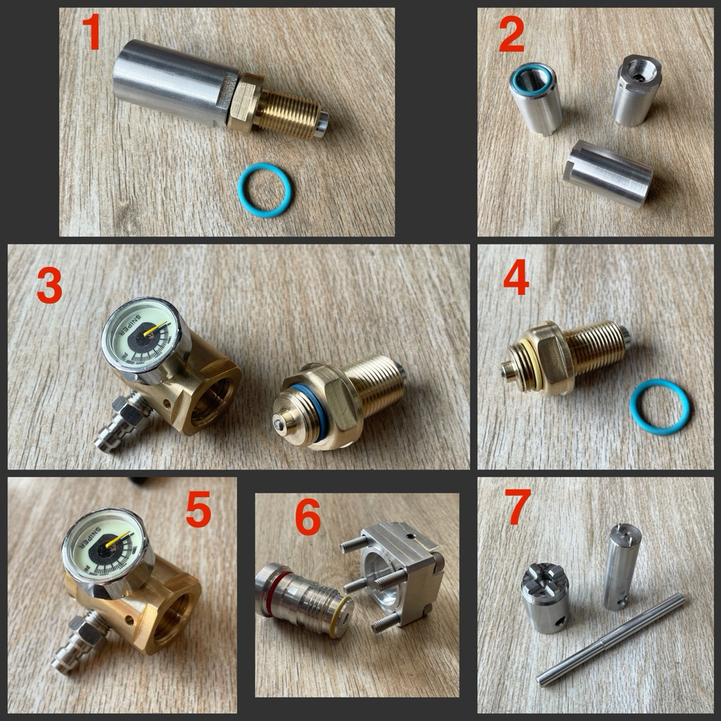 Tools Kunci Pembuka Regulator P70 - Adapter sambungan regulator - Regul P70 Part tools - adapter sam