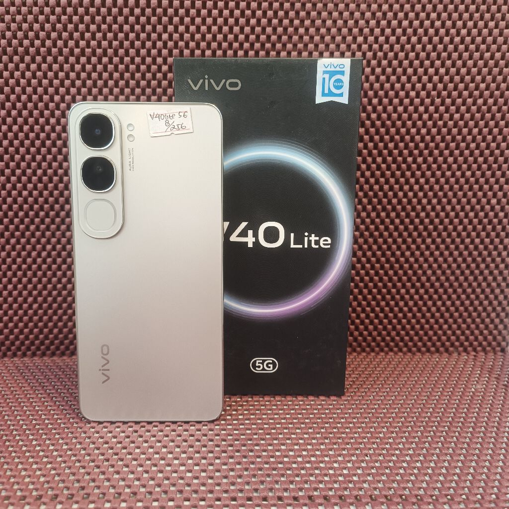Vivo V40Lite 5G RAM 8/256 Mulus Fullset - Hp Second Murah Berkualitas dan Bergaransi