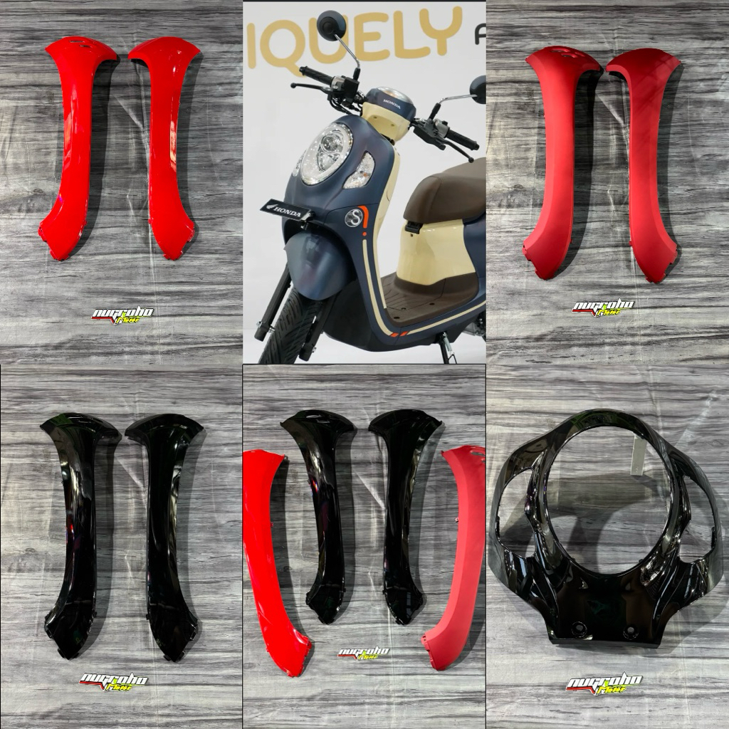 Panel dek cover depan cover body scoopy 2020-2024