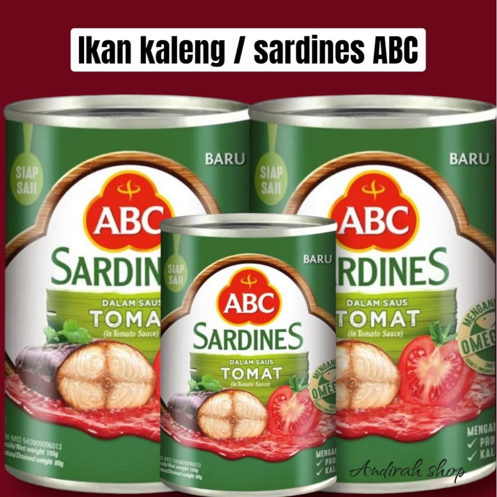 

SARDINES ABC / IKAN KALENG INSTAN ABC