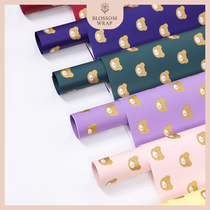 

Kertas Buket Bunga Cellophane Paper Flower Wrapping kertas kado Hand Bouquet KB6106