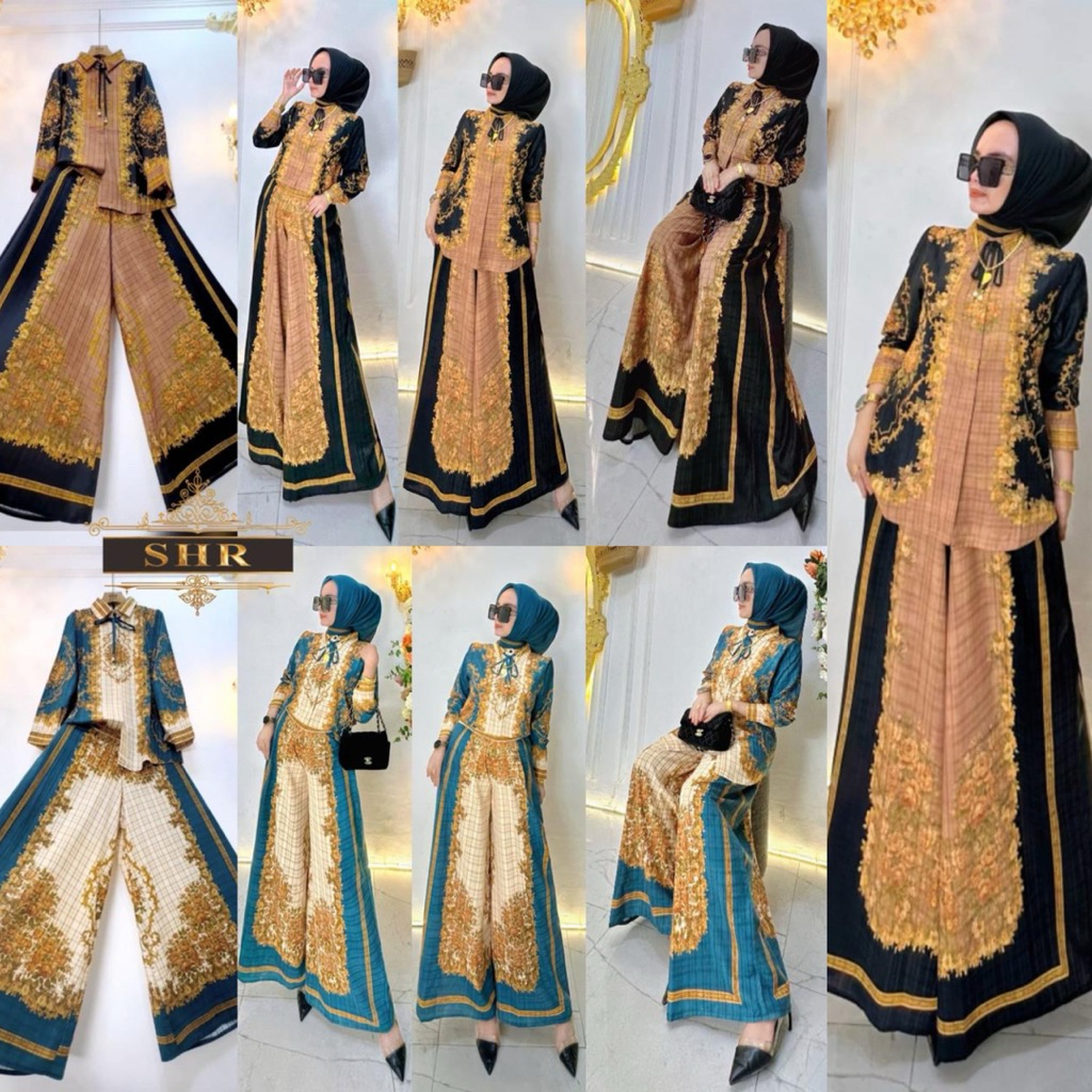 ORI SHR 100%... STELAN KULOT MOTIF PREMIUM