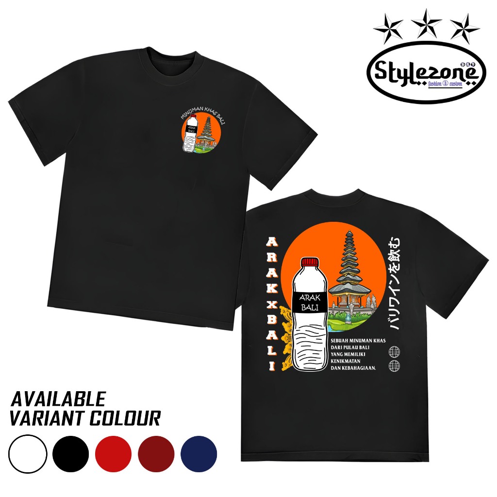 KAOS ARBAL - BALI - KAOS MINUMAN KHAS BALI - PRIA DAN WANITA - KAOS DISTRO