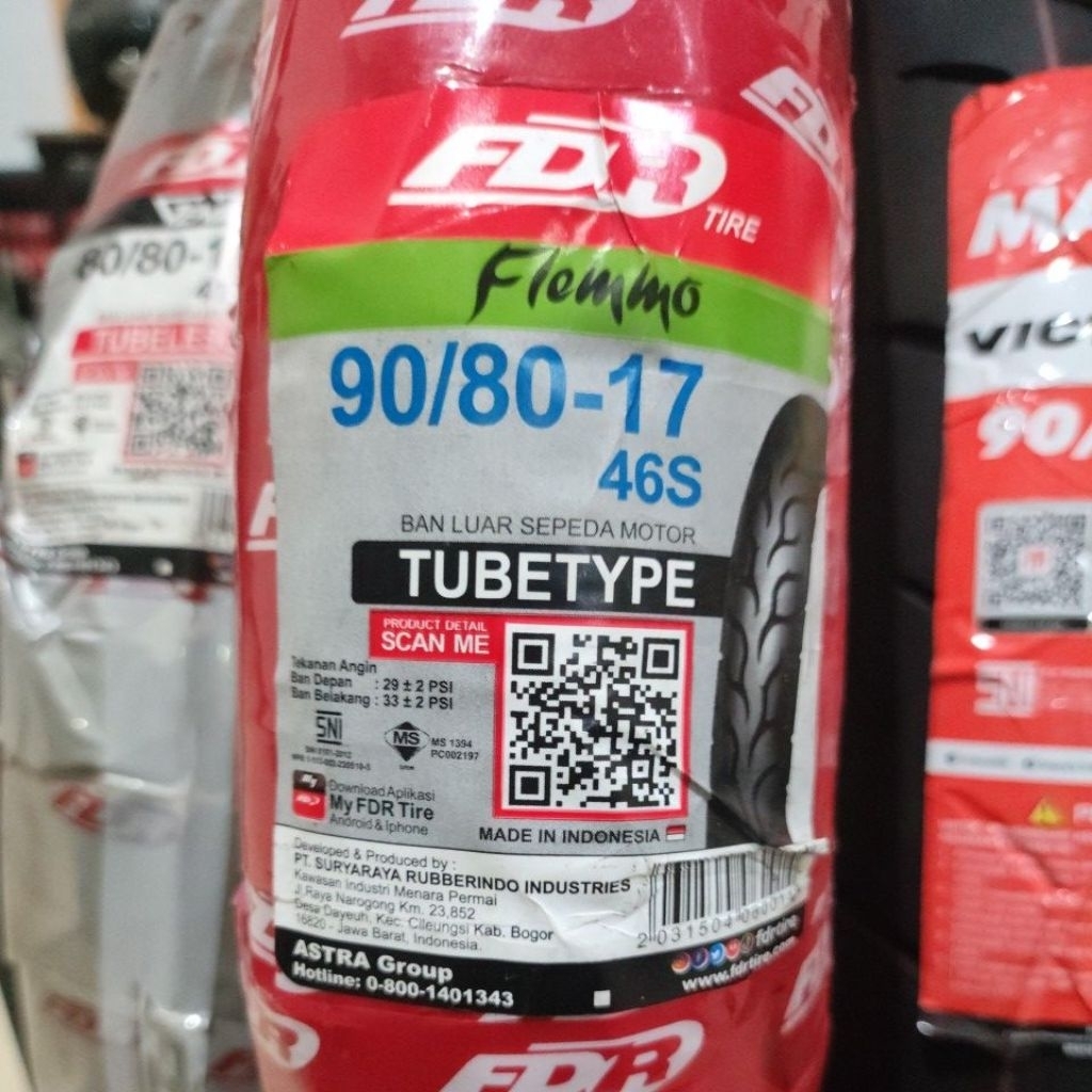 FDR FLEMO 90/80 17 TUBE TYPE