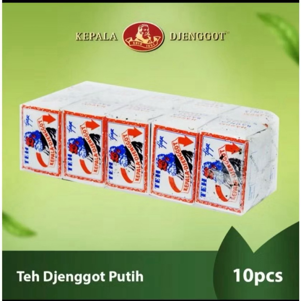 

TEH KEPALA DJENGGOT PUTIH 10X40GR TUBRUK