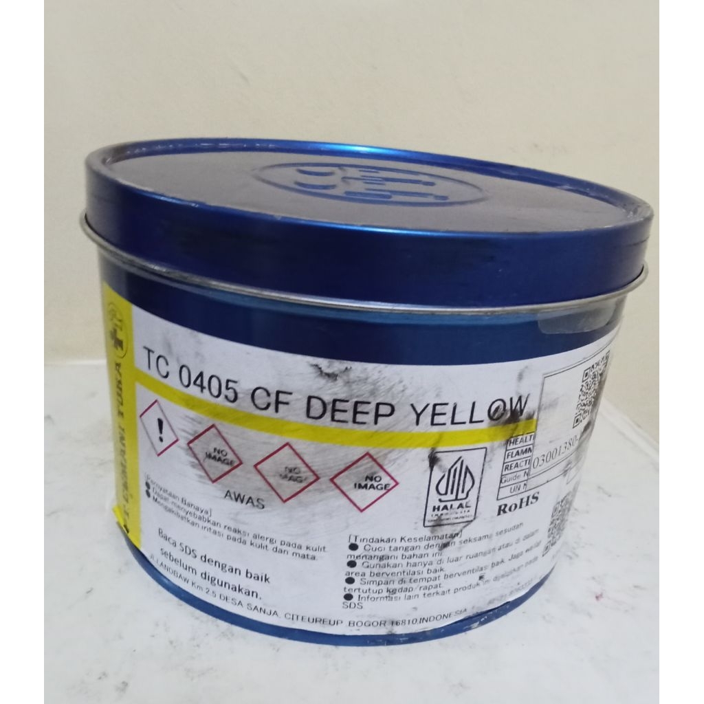 

Tinta Offset Cemani Toka CF 0405 deep Yellow