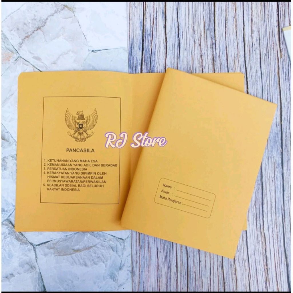 

(1pak isi 20pcs) sampul buku coklat ukuran kwarto/kecil Stationery Paper