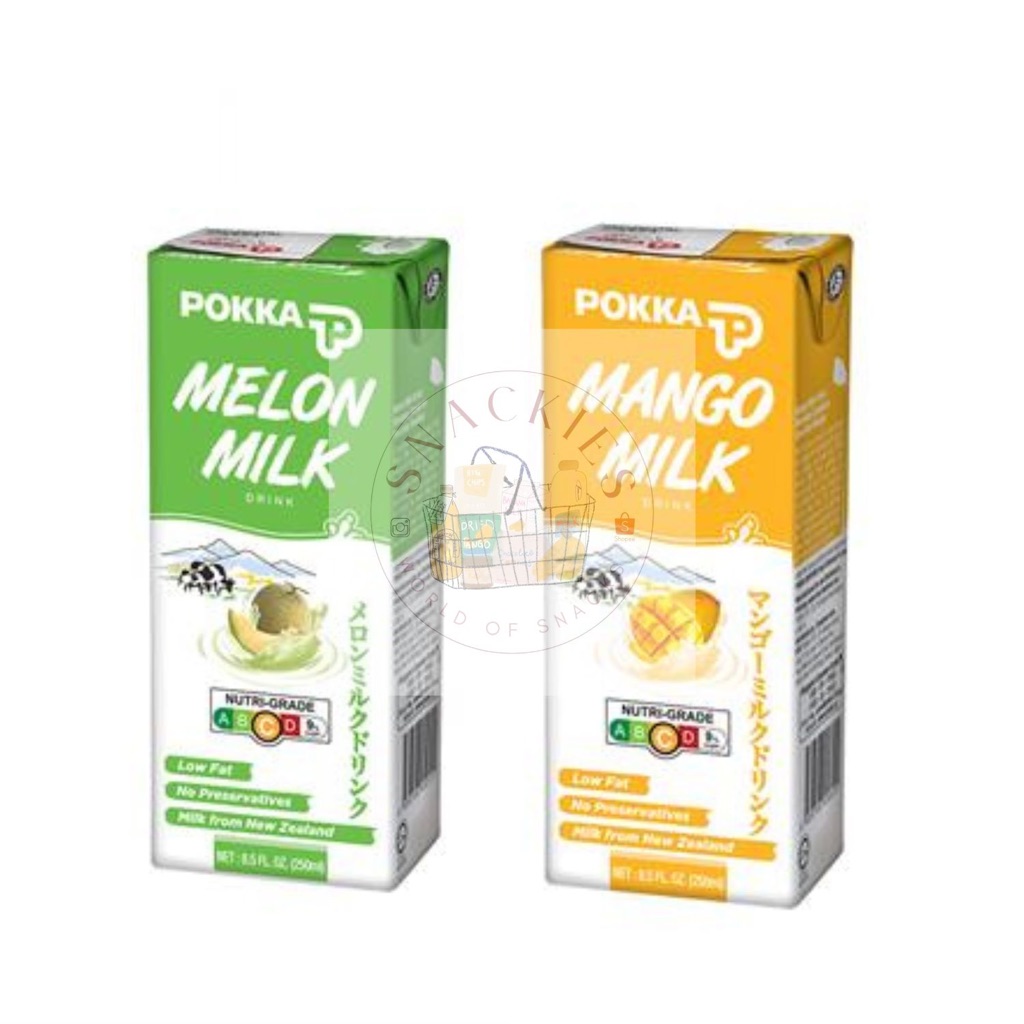 

POKKA Melon & Mango Milk Susu (Ready)