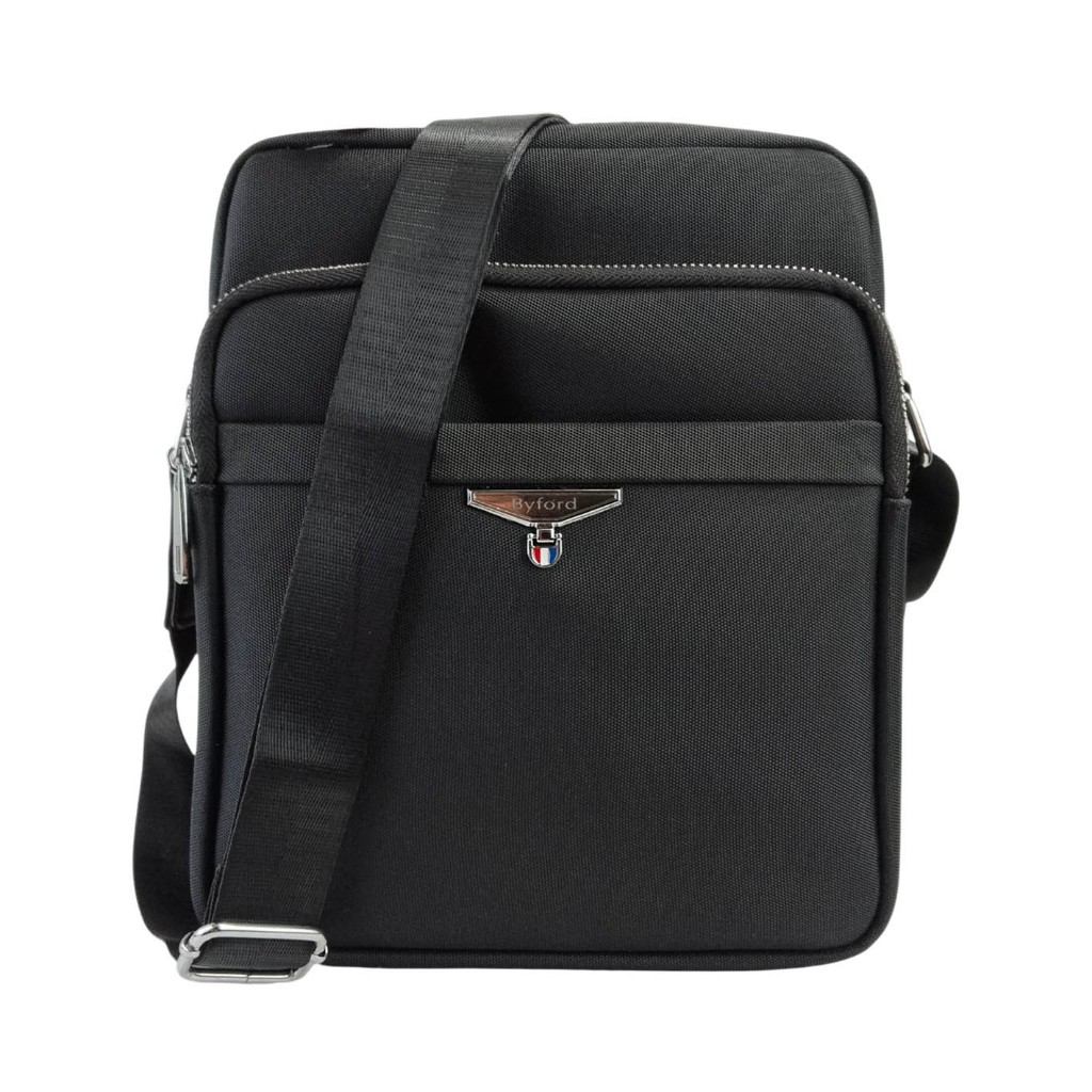 Byford Tas Selempang Pria Sling Bag Body Bag Hitam 2212819501BLA-Black