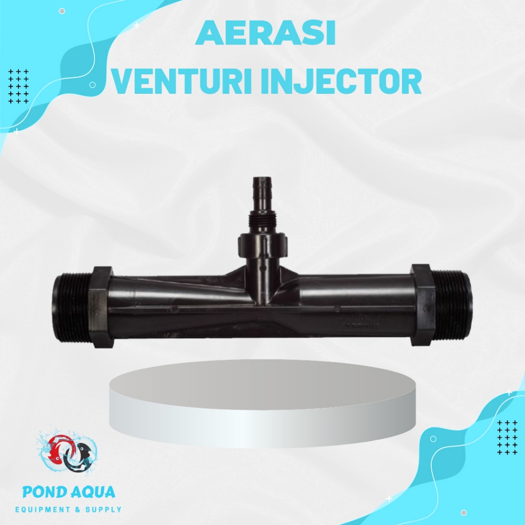 Venturi Injector Gelembung Oksigen Kolam Koi Aerator Kolam Ikan
