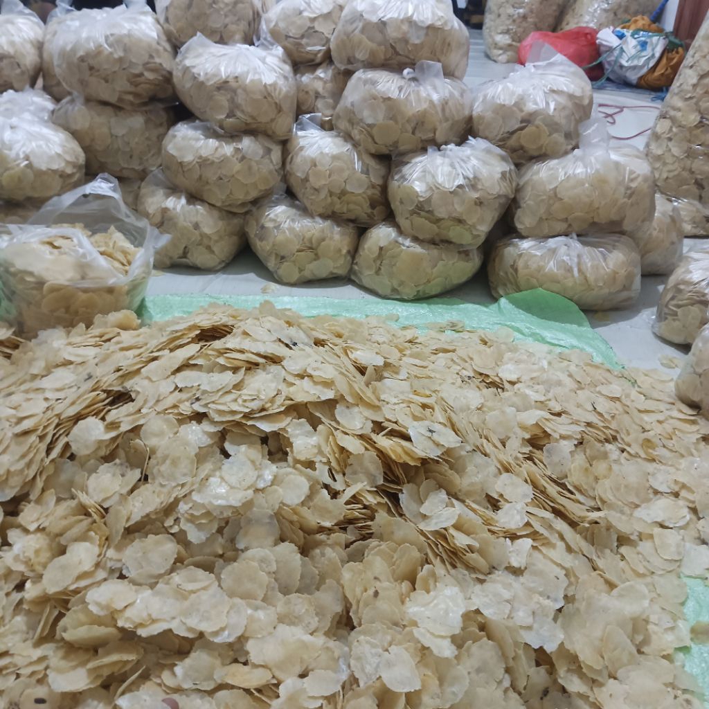

250grm emping melinjo full kering siap goreng Lb1&2